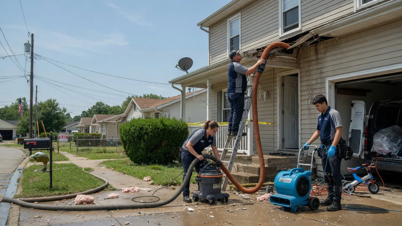 Water Damage Restoration in West Finley, PA near me